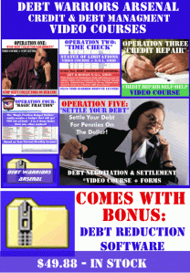 Don't Let Debt Defeat You! Become A Debt Warriors Memeber™ Call (toll-free): 866-576-4996