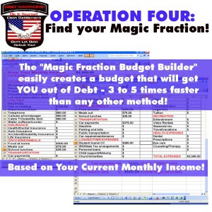 Win The Battle Over Your Budget With The Magic Fraction Budget Builder