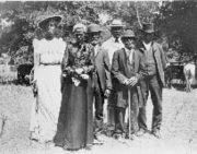 Former Slaves Celebrating the first Freedom Day in Texas